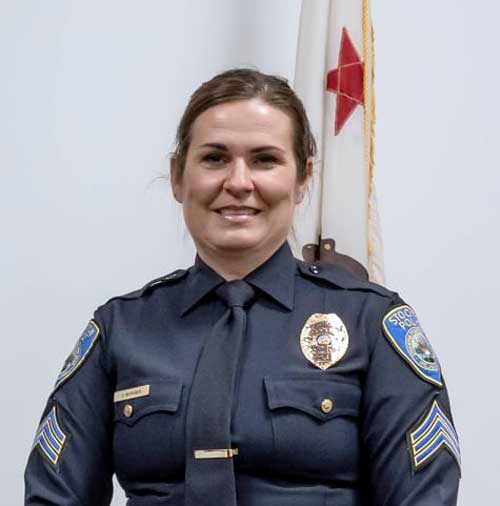 Photo of Stockton Police Sergeant Jacqueline Borges  