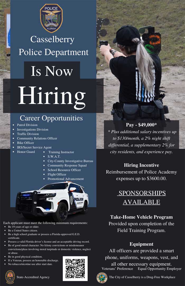 Casselberry PD Recruiting
