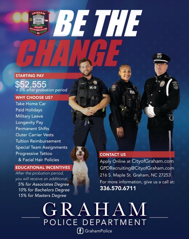 Graham PD Recruiting