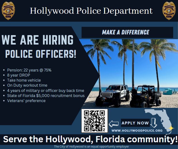 Hollywood Police Department Hiring