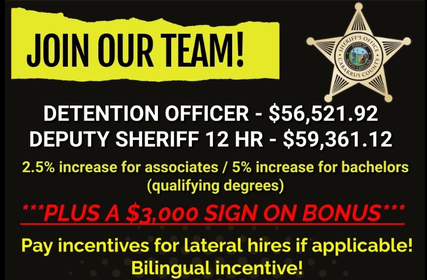 Cabarrus County SO Recruiting