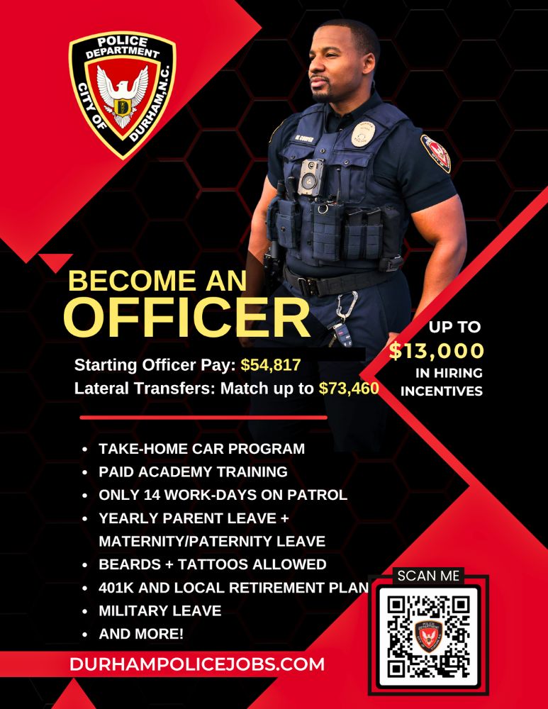 Durham NC Police Recruiting