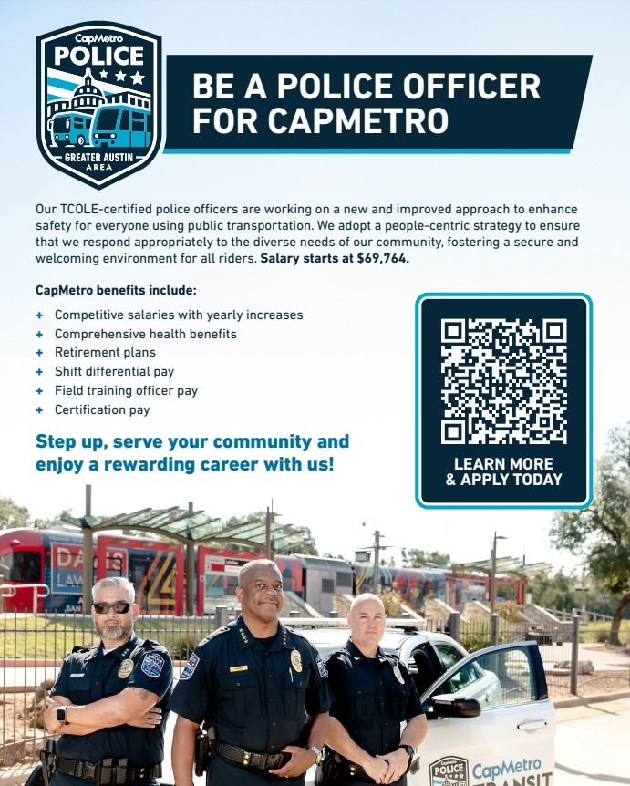 CapMetro Police Officer